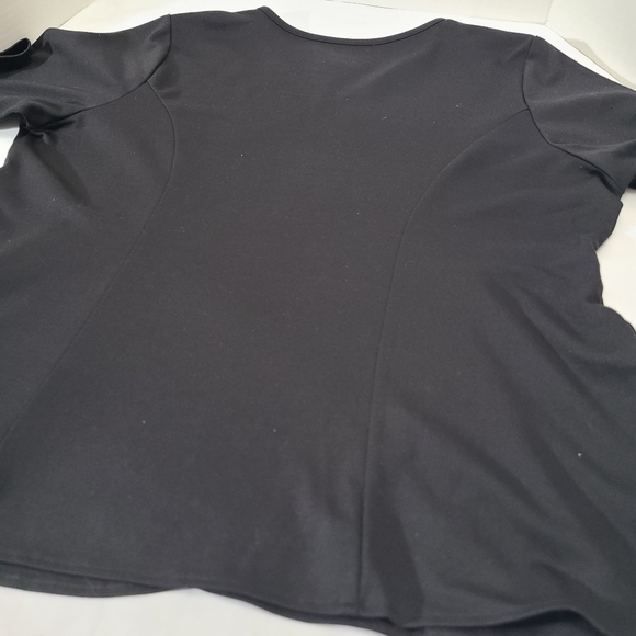 Jaanuu Women's Tulip Mock-Wrap‎ Scrub Top Size 3X - Picture 15 of 16